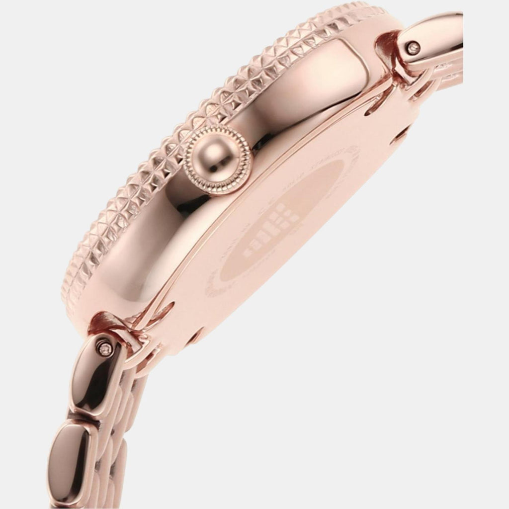 Emporio Armani Round Quartz Analog Women watch