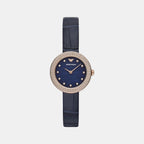 Emporio Armani Round Blue Analog watch
