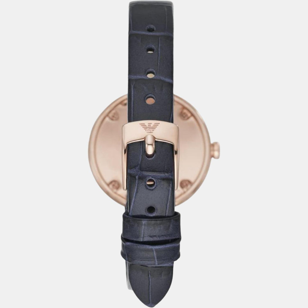 Emporio Armani Women Round Blue watch