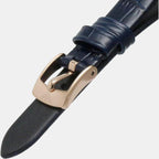 Emporio Armani Leather Blue watch