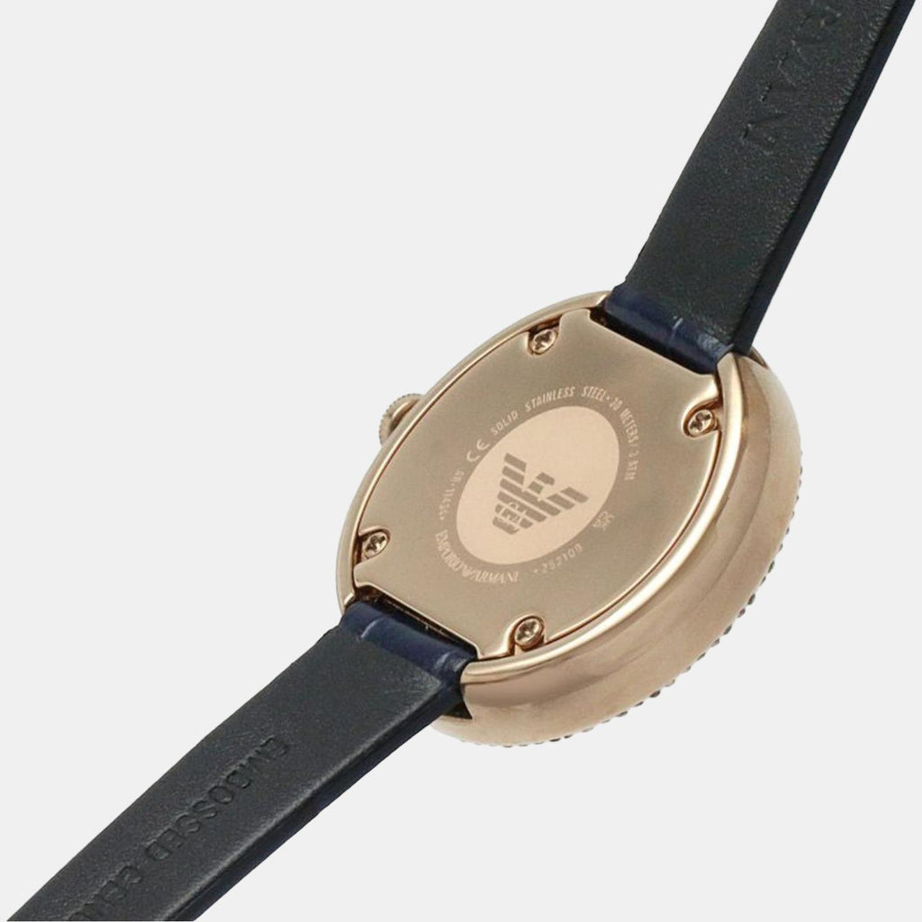 Emporio Armani Round Quartz Analog Women watch