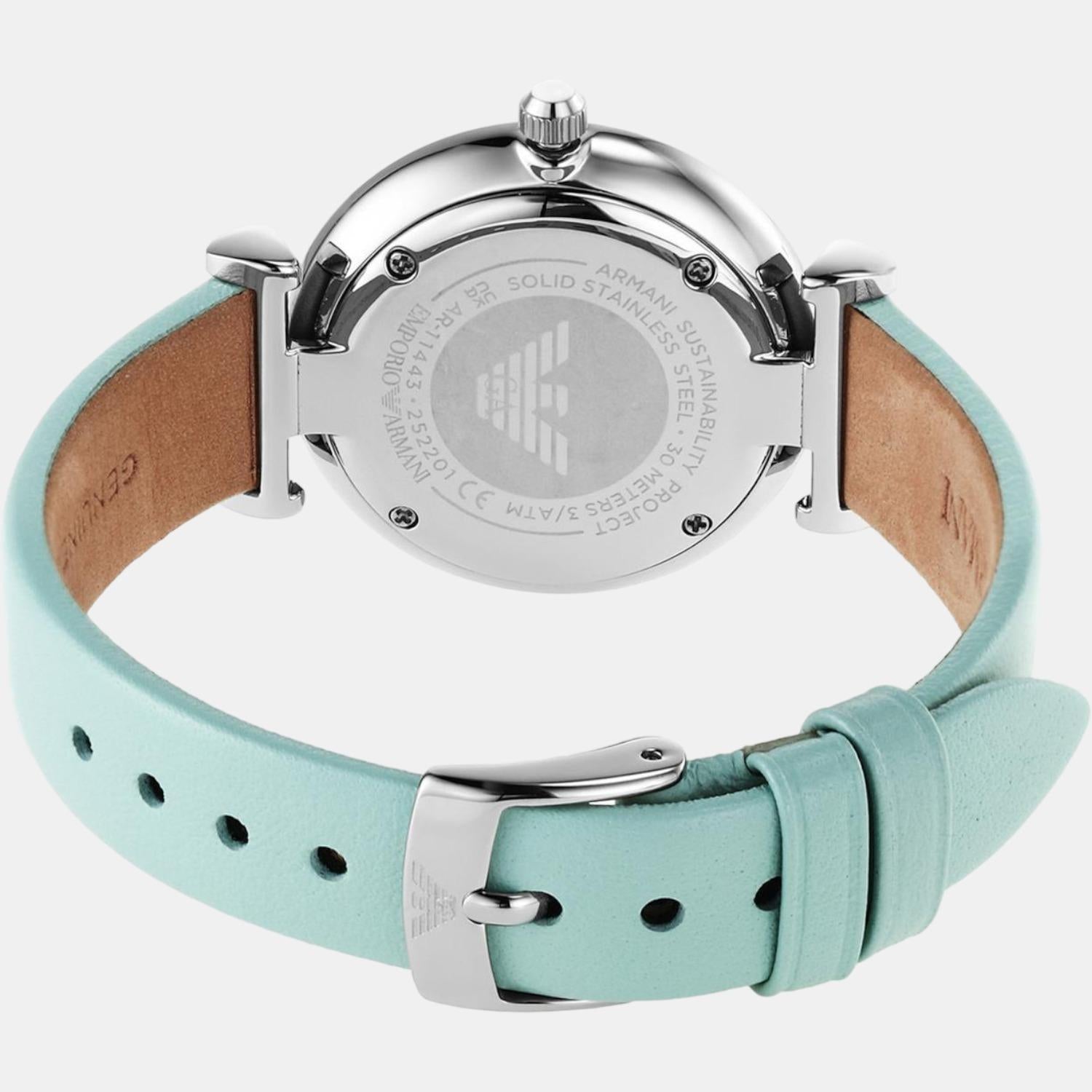 Emporio Armani Female Analog Leather Watch | Emporio Armani – Just