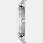 Emporio Armani Women Round Silver watch