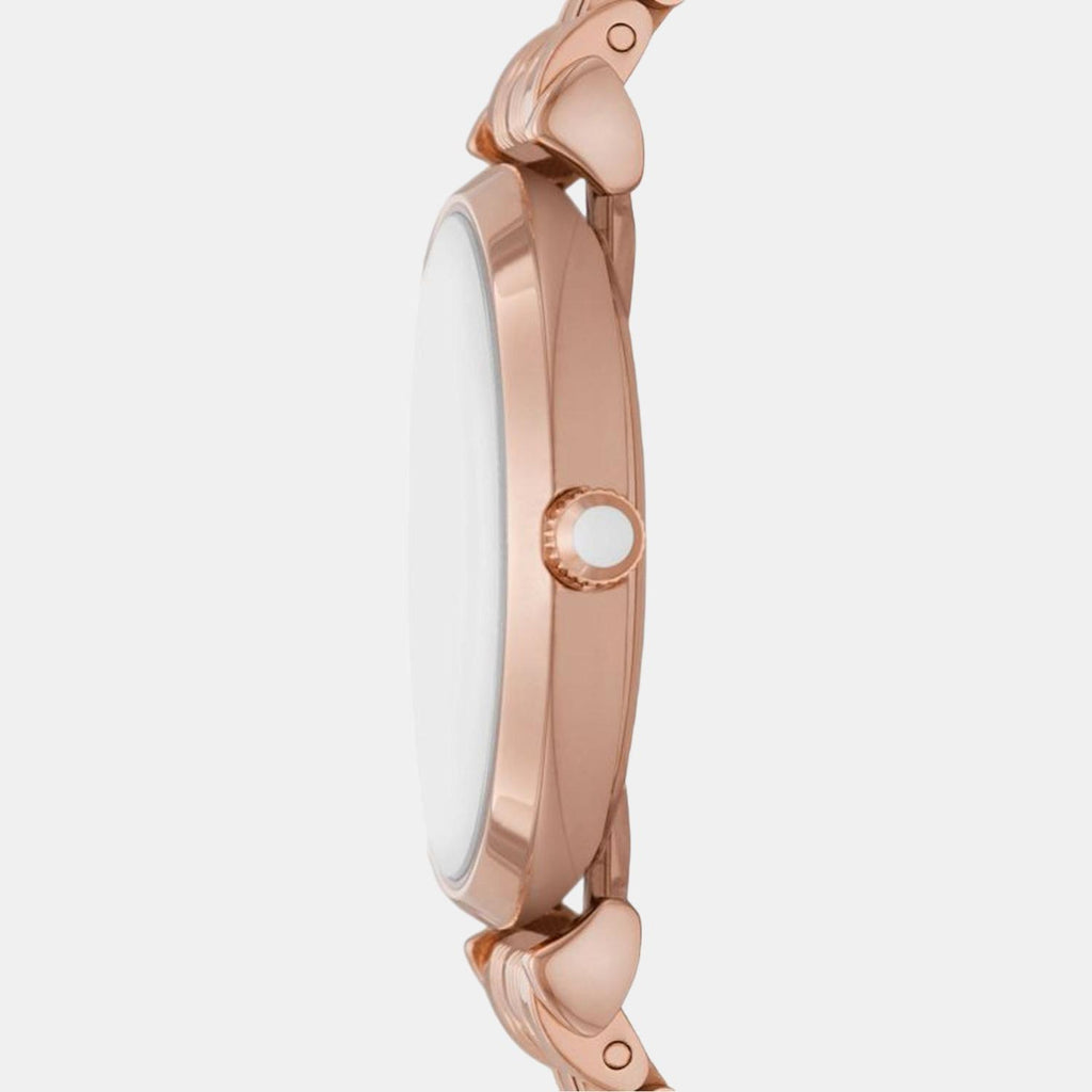 Emporio Armani Women Round Silver watch