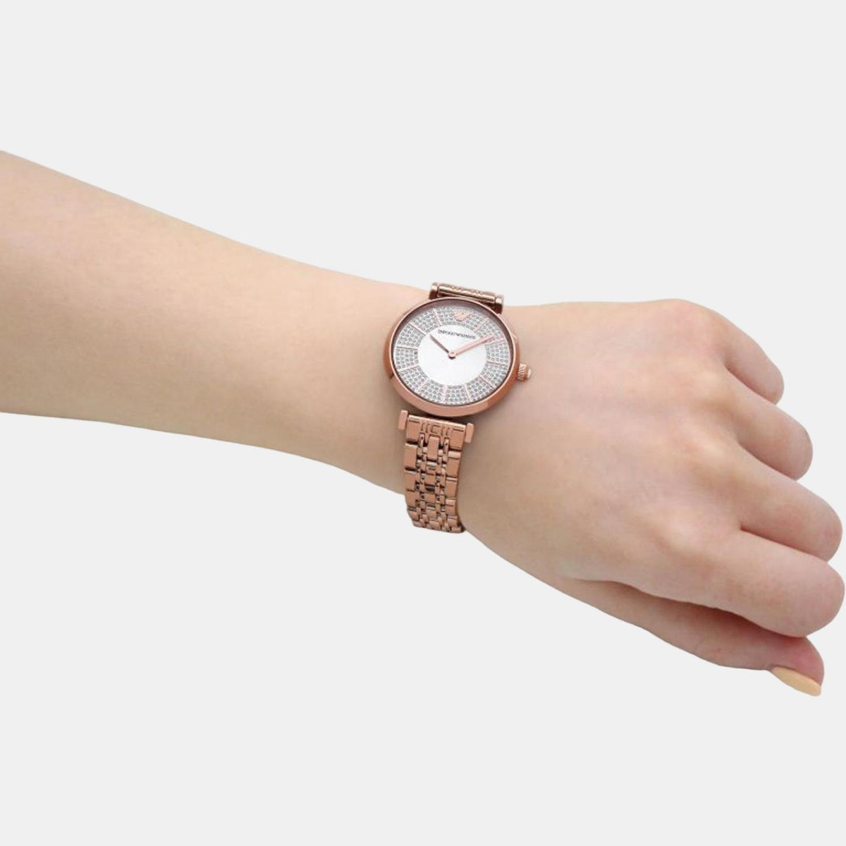 Emporio Armani Stainless Steel Round watch