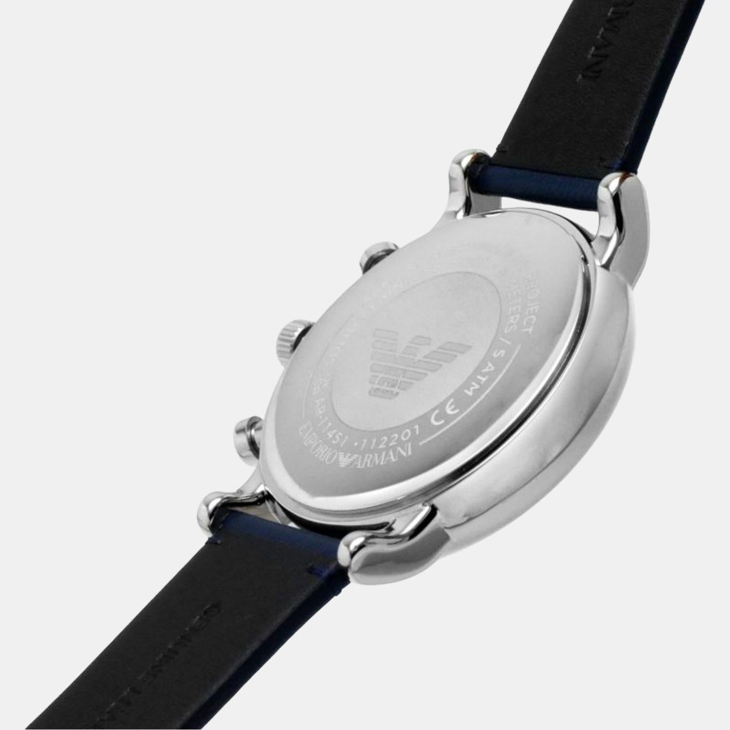 Emporio Armani Stainless Steel Round watch