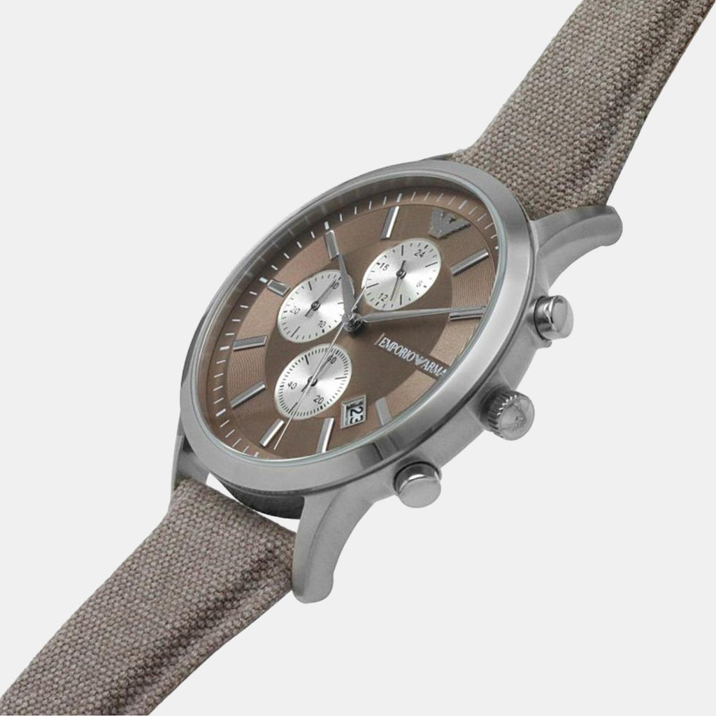 Emporio Armani Round Quartz Chronograph Men watch