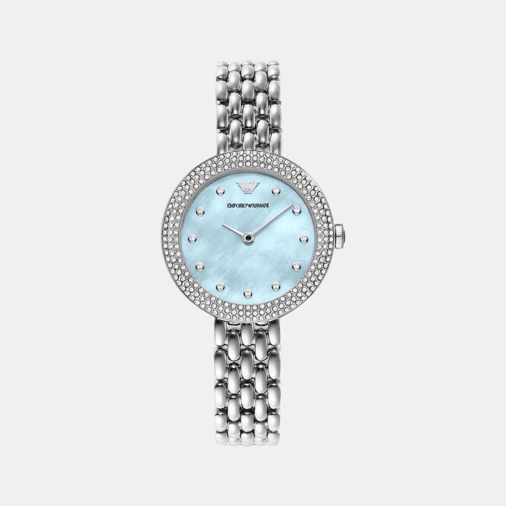 Emporio Armani Round Blue Analog watch