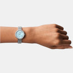 Emporio Armani Round Quartz Analog Women watch