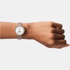 Emporio Armani Round Quartz Analog Women watch