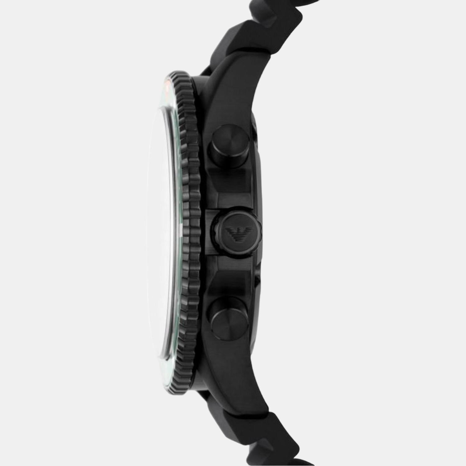 Emporio Armani Men Round Green watch