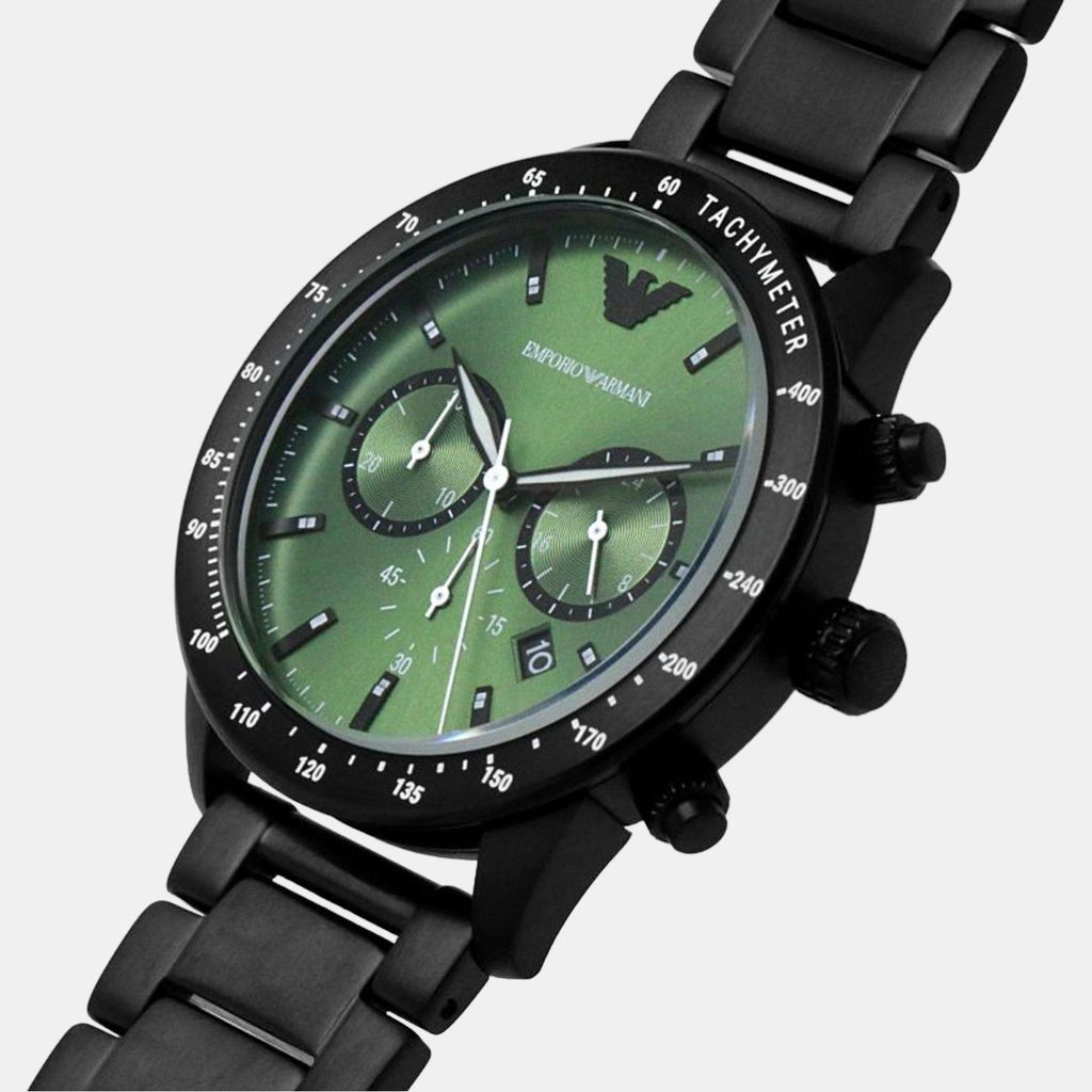 Emporio Armani Round Quartz Chronograph Men watch