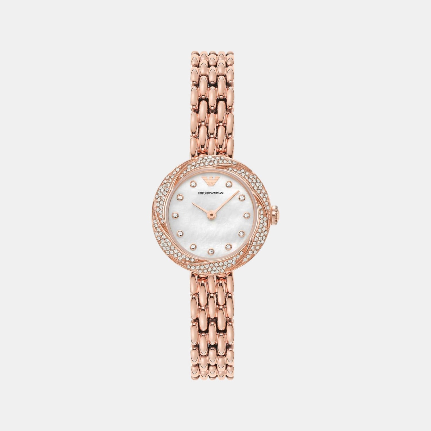 Emporio Armani Round White Analog watch