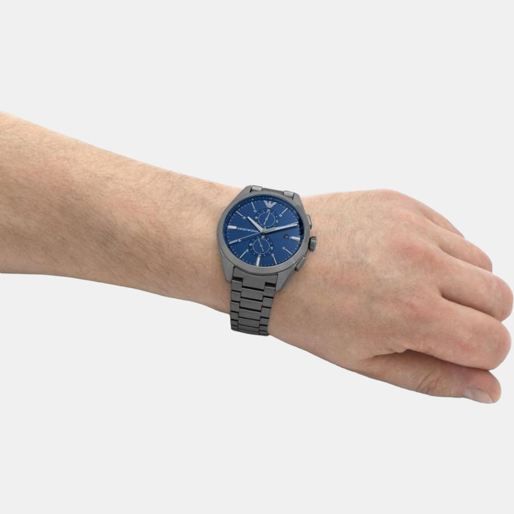 Emporio Armani Stainless Steel Blue watch