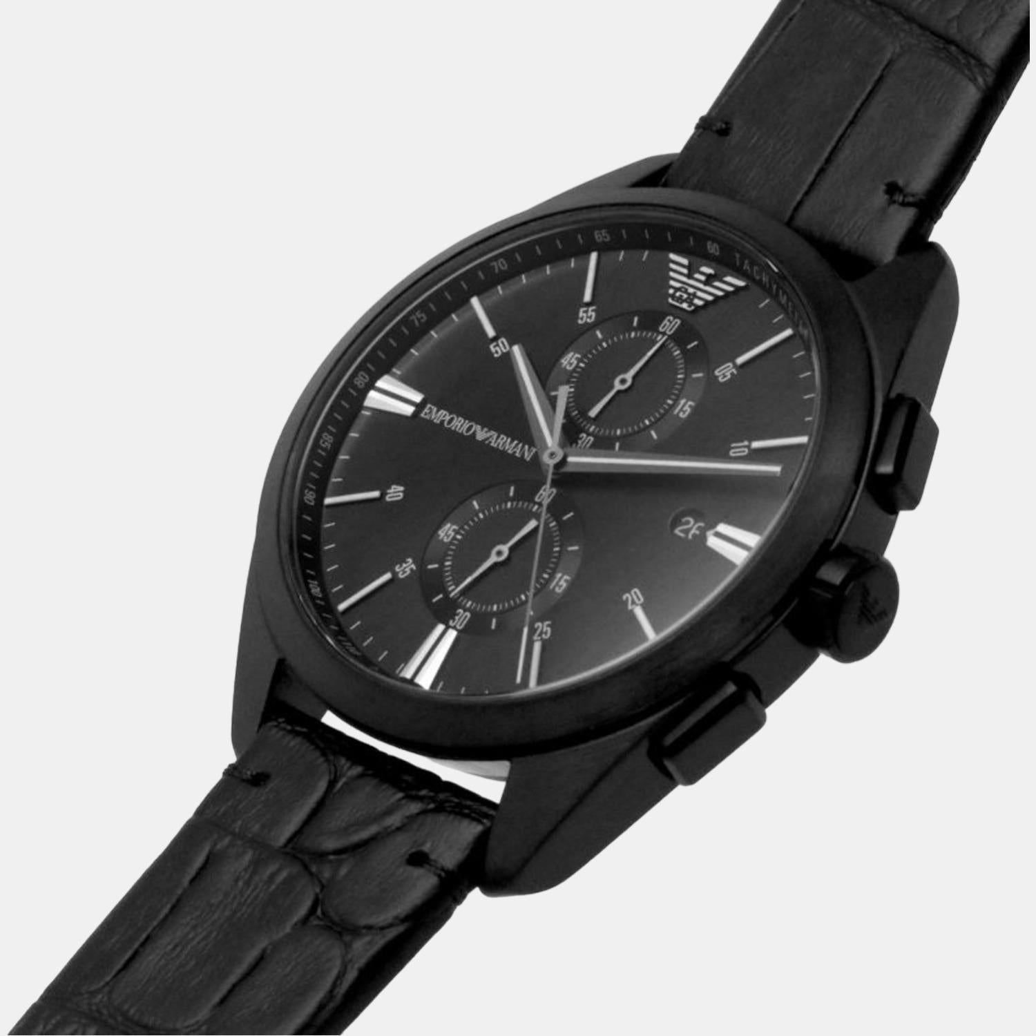 Emporio Armani Round Quartz Chronograph Men watch
