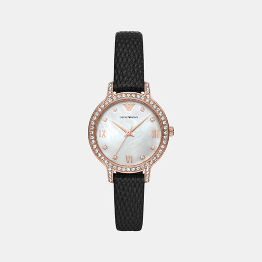 Female Analog Leather Watch AR11485