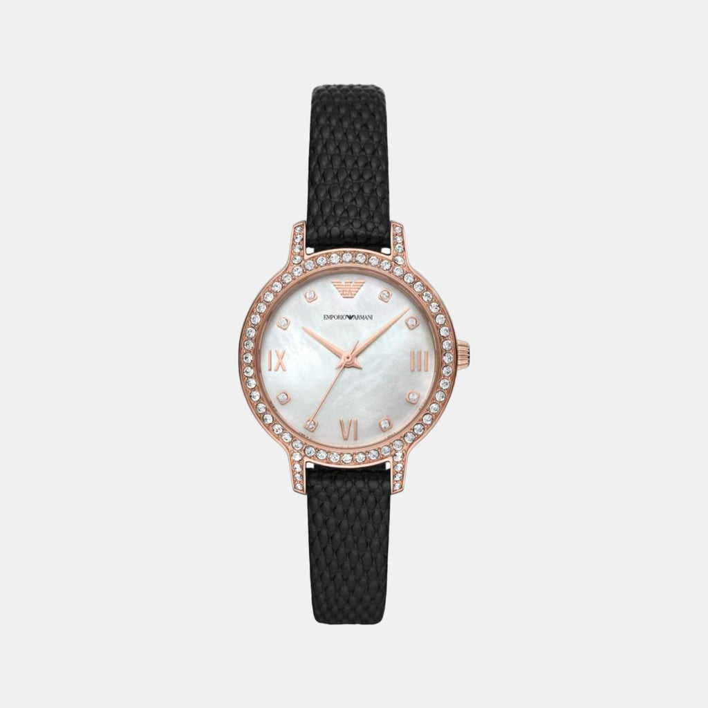 Emporio Armani Round Mother Of Pearl Analog watch