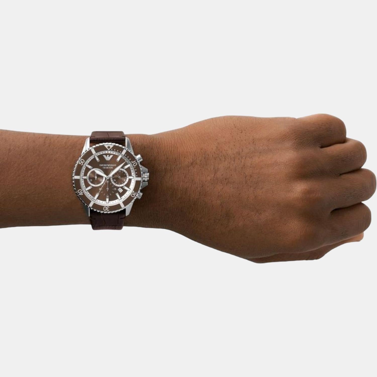 Emporio Armani 43 mm Round Quartz watch