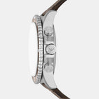 Emporio Armani Men Round Brown watch