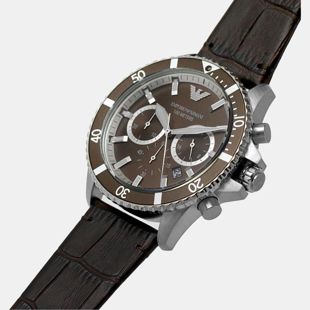 Emporio Armani Round Quartz Chronograph Men watch