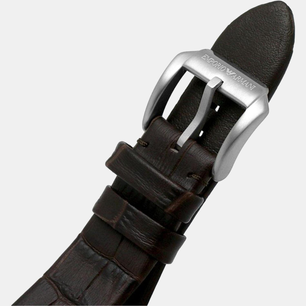 Emporio Armani 43 mm Brown Quartz watch
