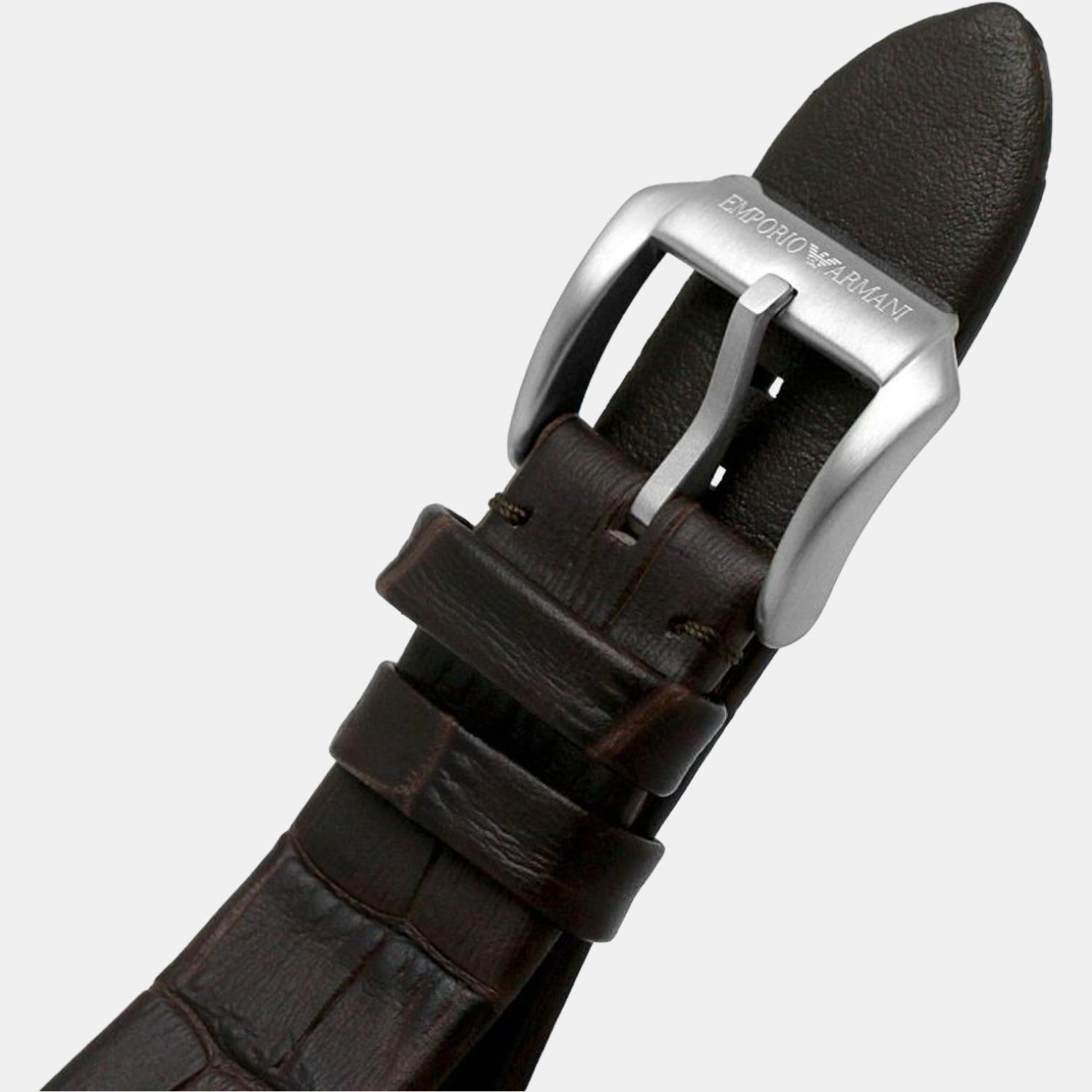 Emporio Armani 43 mm Brown Quartz watch