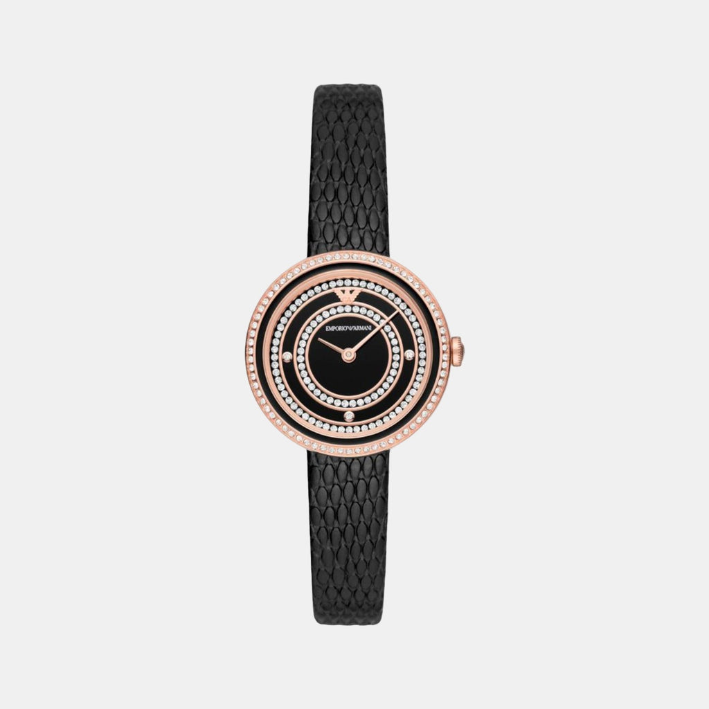 Emporio Armani Round Two Tone Analog watch