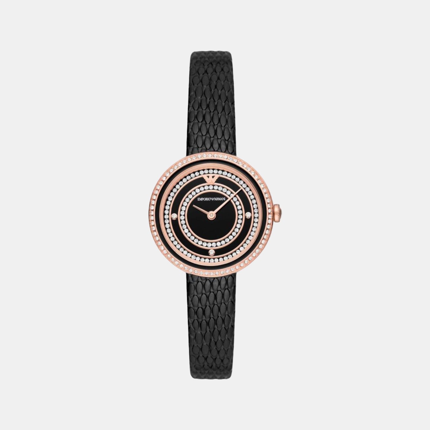 Emporio Armani Round Two Tone Analog watch