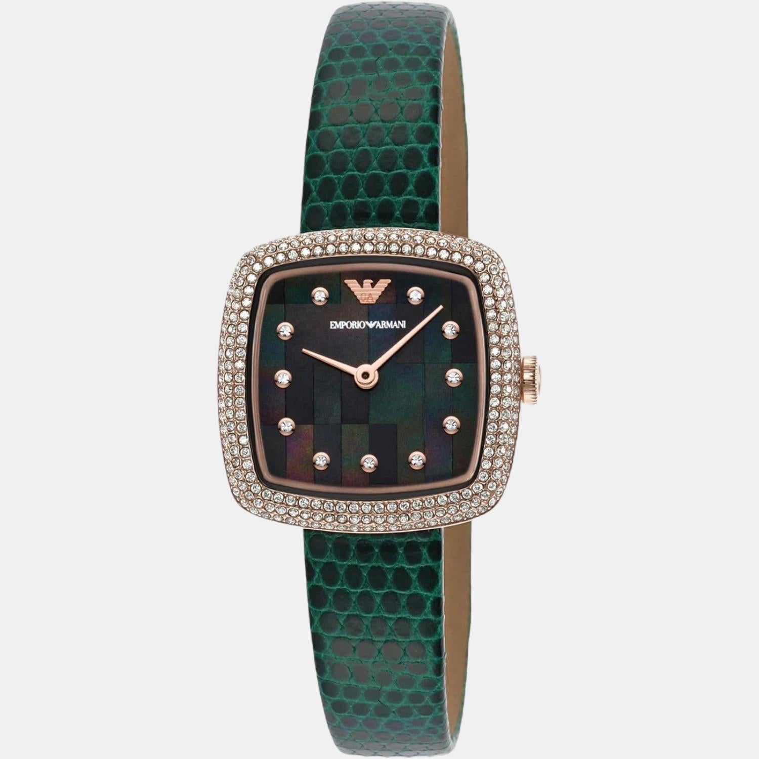 armani-green-women-watch-ar11497