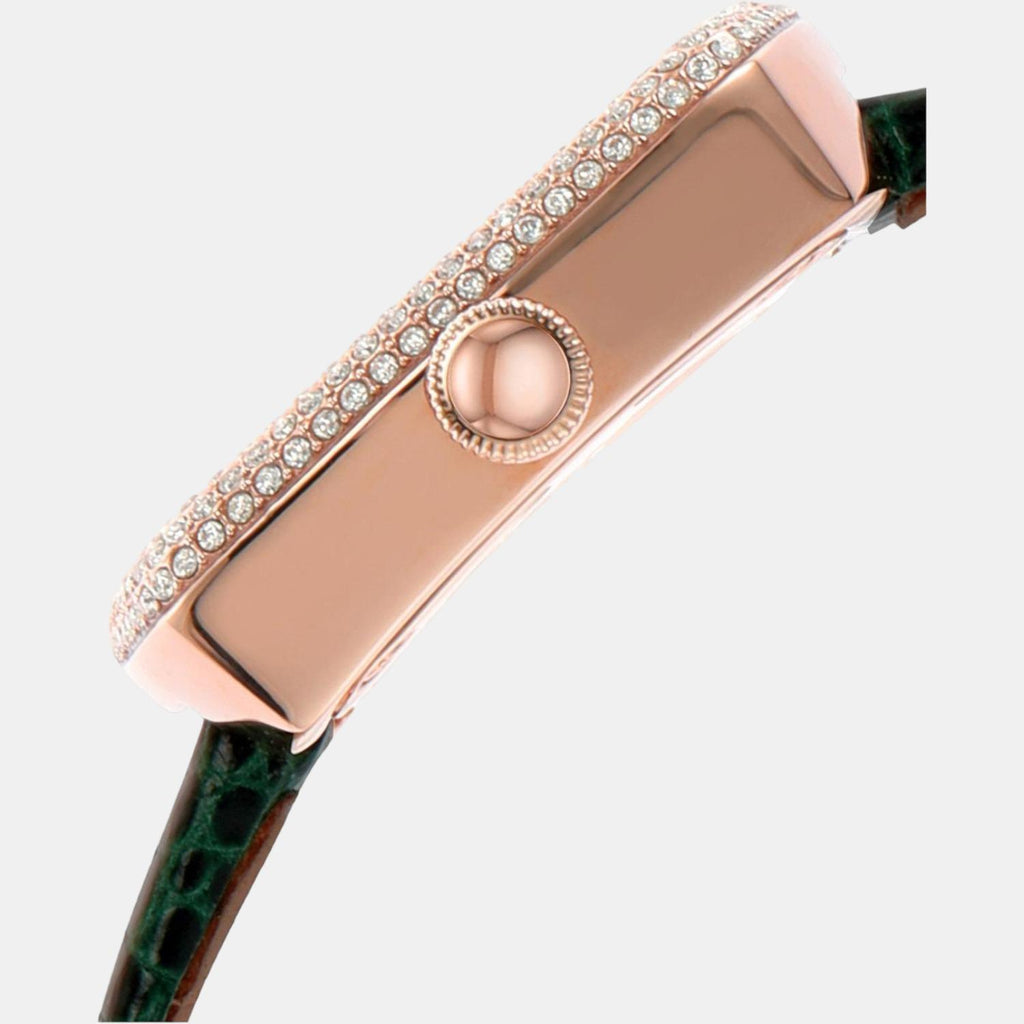 Emporio Armani Leather Green watch