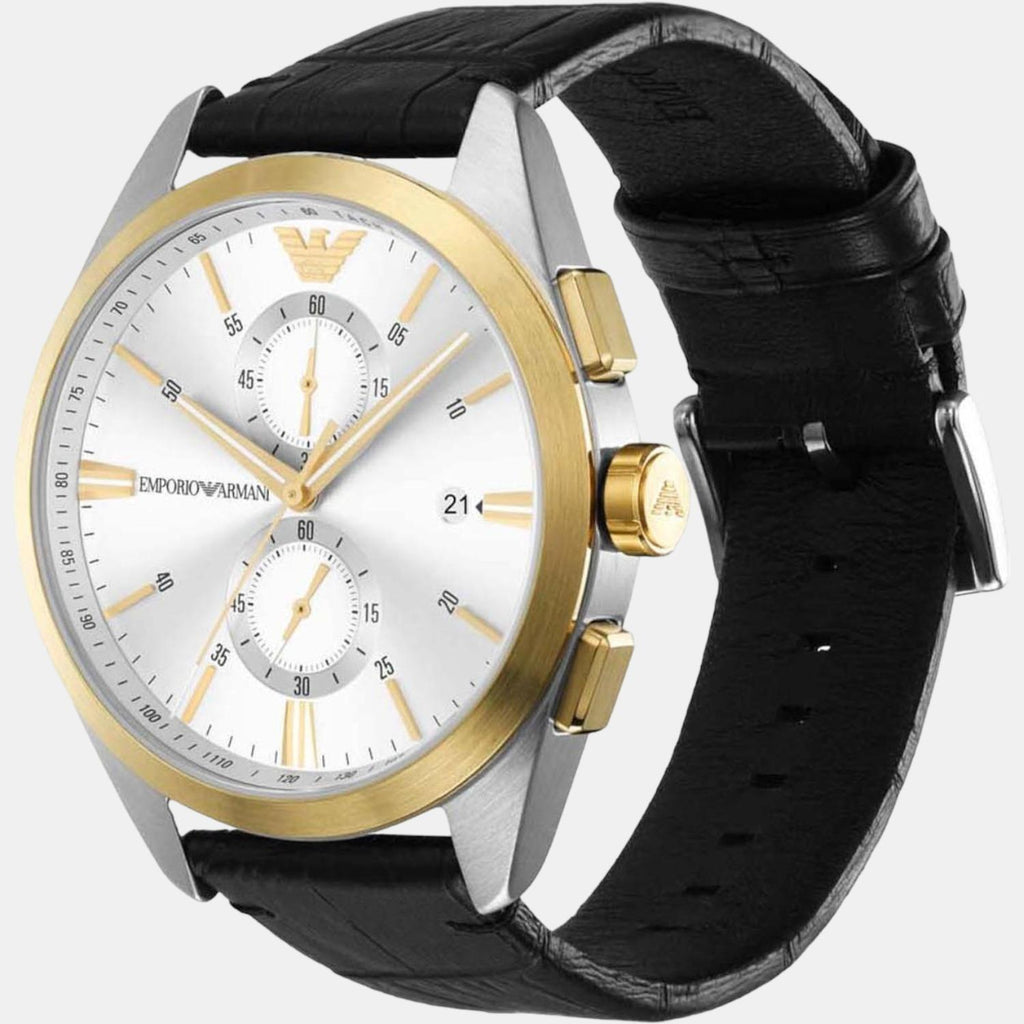 Emporio Armani Stainless Steel Round watch