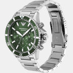 Emporio Armani Stainless Steel Round watch