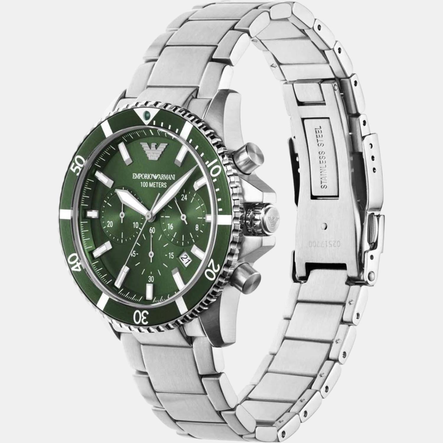 Emporio Armani Stainless Steel Green watch