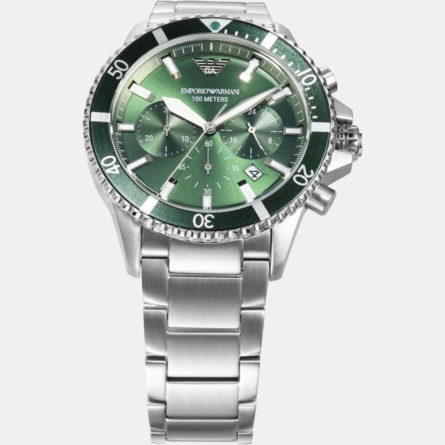 Armani green on sale