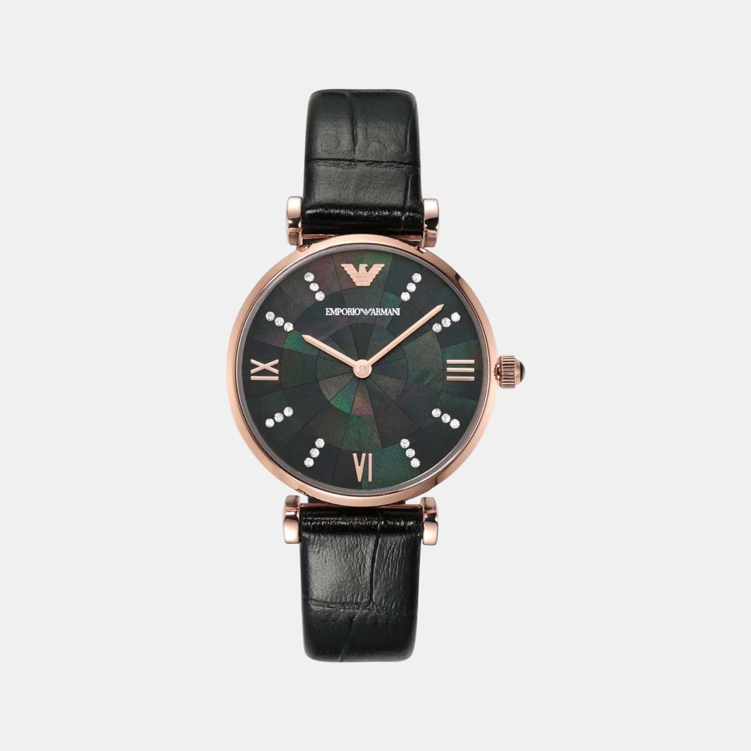 Emporio Armani Round Green Analog watch
