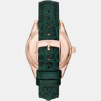 Emporio Armani Women Round Black watch