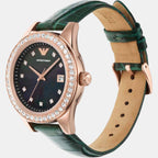 Emporio Armani Leather Black watch