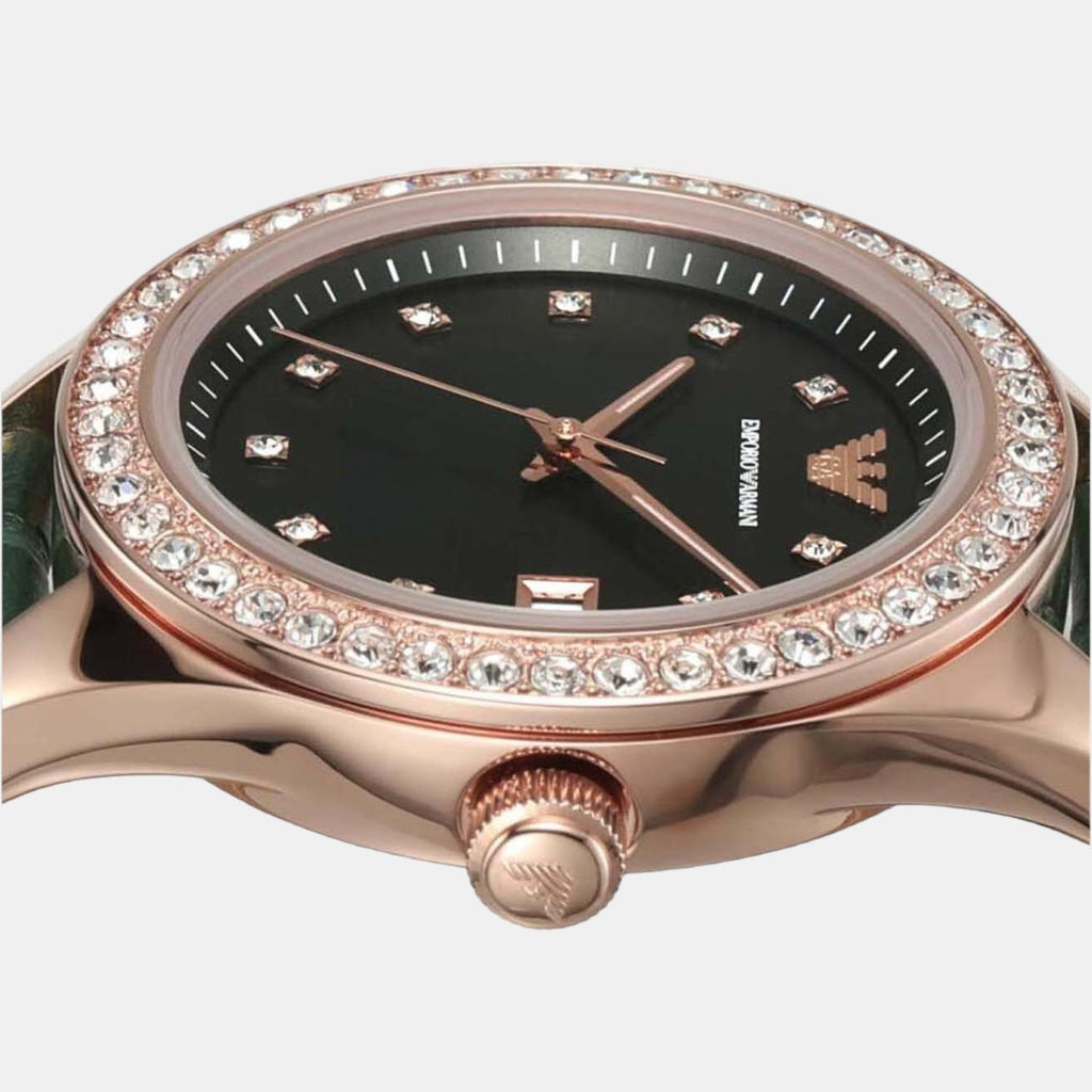 Emporio Armani 36 mm Green Quartz watch