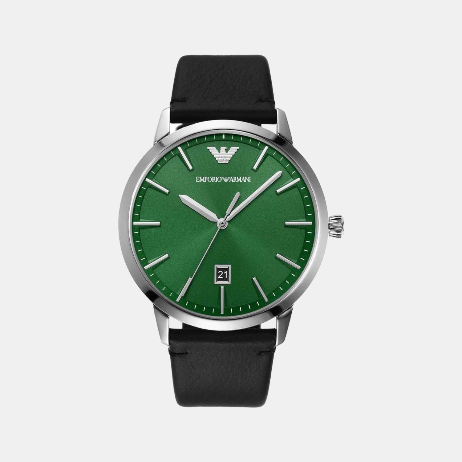 Emporio Armani Round Green Analog watch