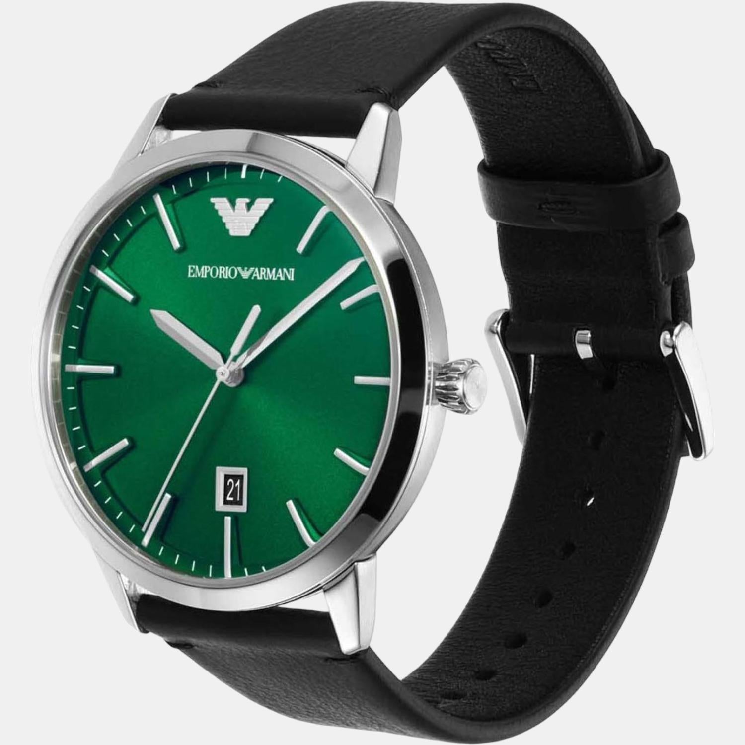 Emporio Armani Stainless Steel Round watch
