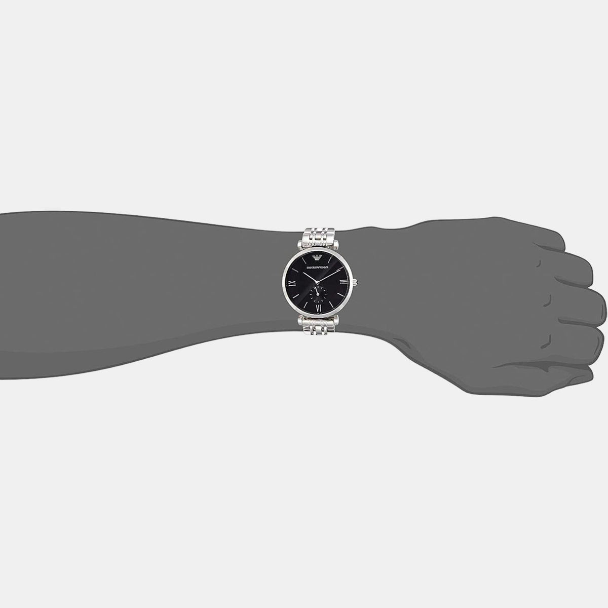 Emporio Armani Stainless Steel Round watch