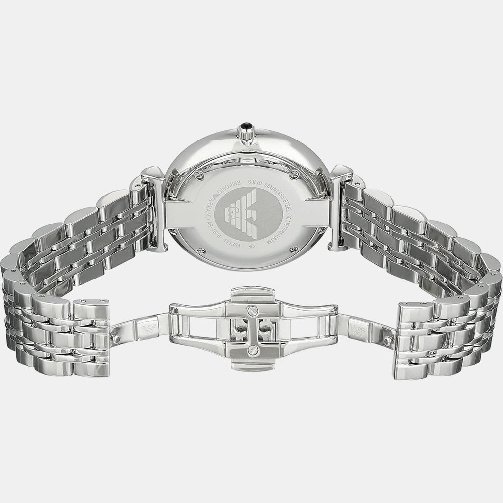 Emporio Armani Round Quartz Analog Women watch