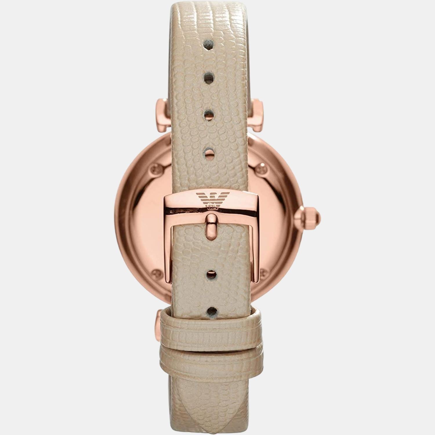 Emporio Armani Women Round Grey watch