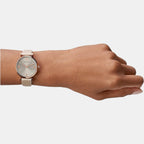 Emporio Armani Leather Grey watch