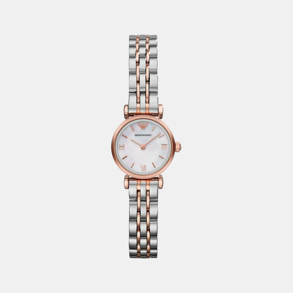 Emporio Armani Round White Analog watch