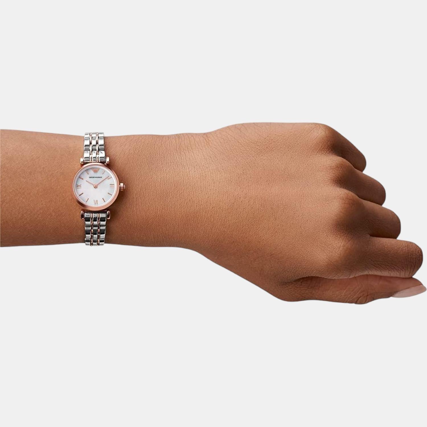 Emporio Armani Female Analog Stainless Steel Watch Emporio