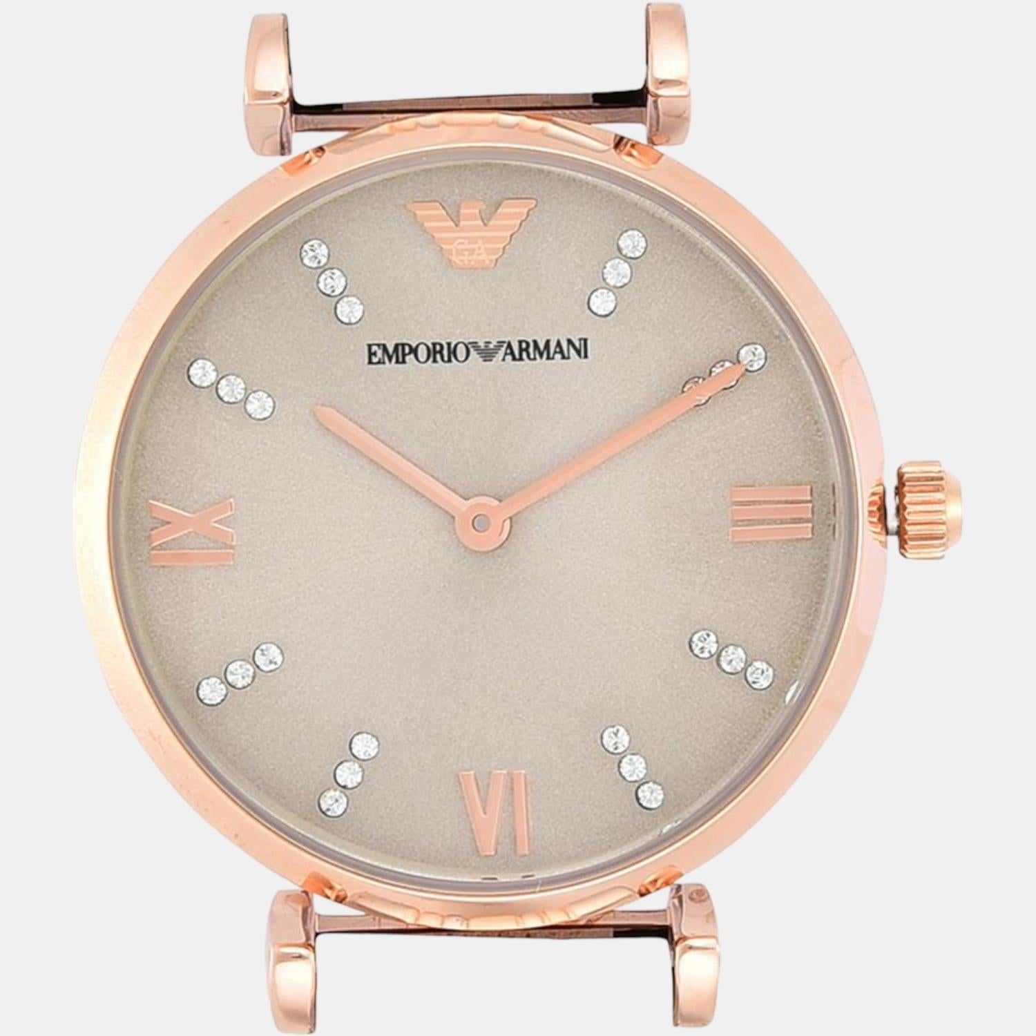 Emporio Armani 31 mm Rose Gold Quartz watch