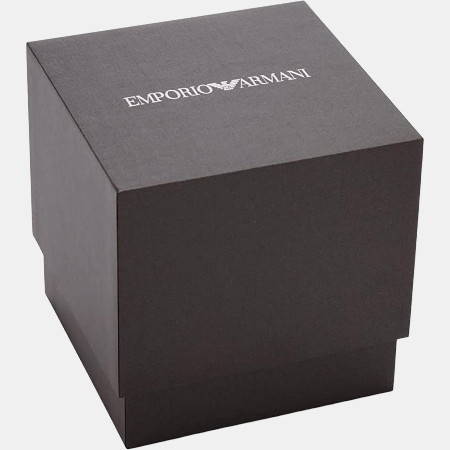 Emporio Armani Stainless Steel Round watch