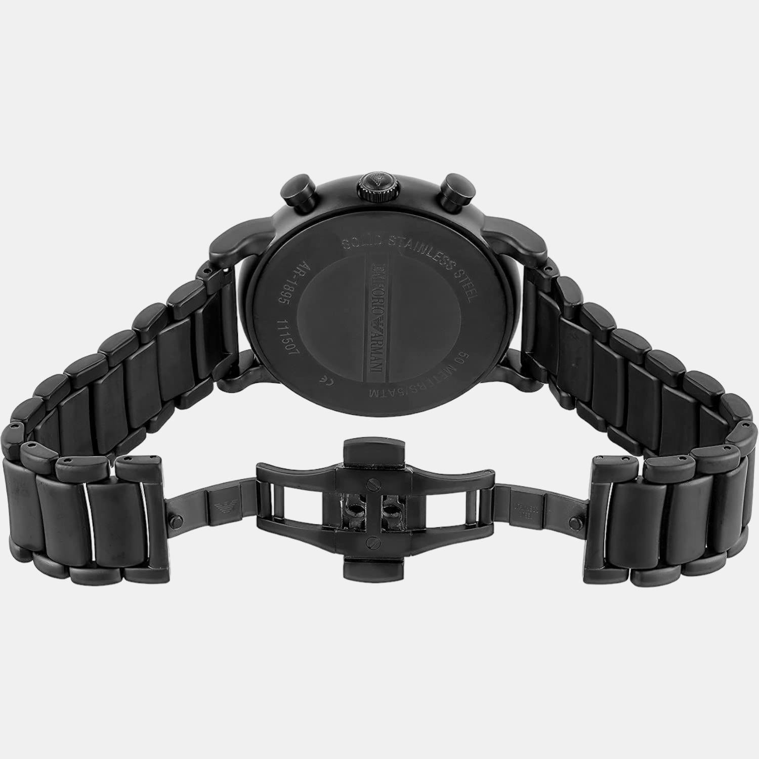 Emporio Armani 46 mm Black Quartz watch