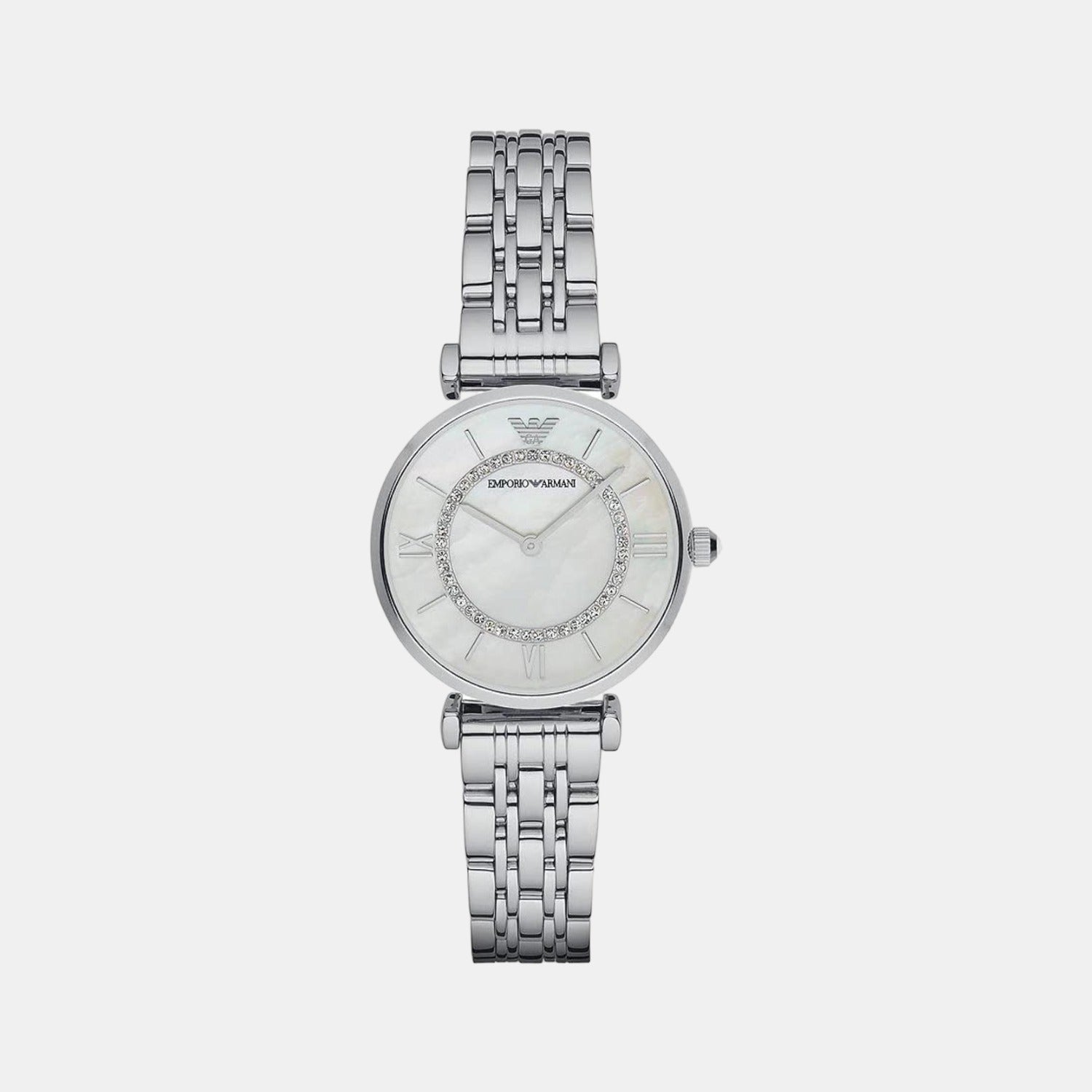Emporio Armani Round Mother Of Pearl Analog watch